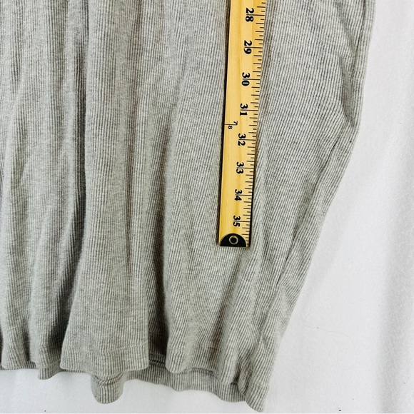 Ralph Lauren Midi Dress Sleeveless Size M Gray 100% Cotton - Picture 3 of 12